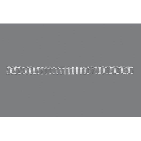Metallspiral GBC 3:1 NO4 6mm A4 Hvit