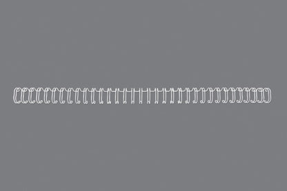 Metallspiral GBC 3:1 NO6 9,5mm A4 Hvit