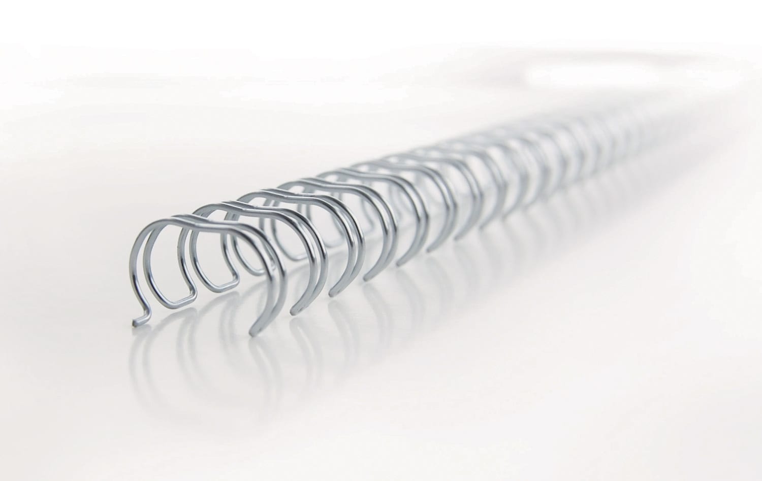 Metallspiral GBC WireBind 3:1 8mm Hvit