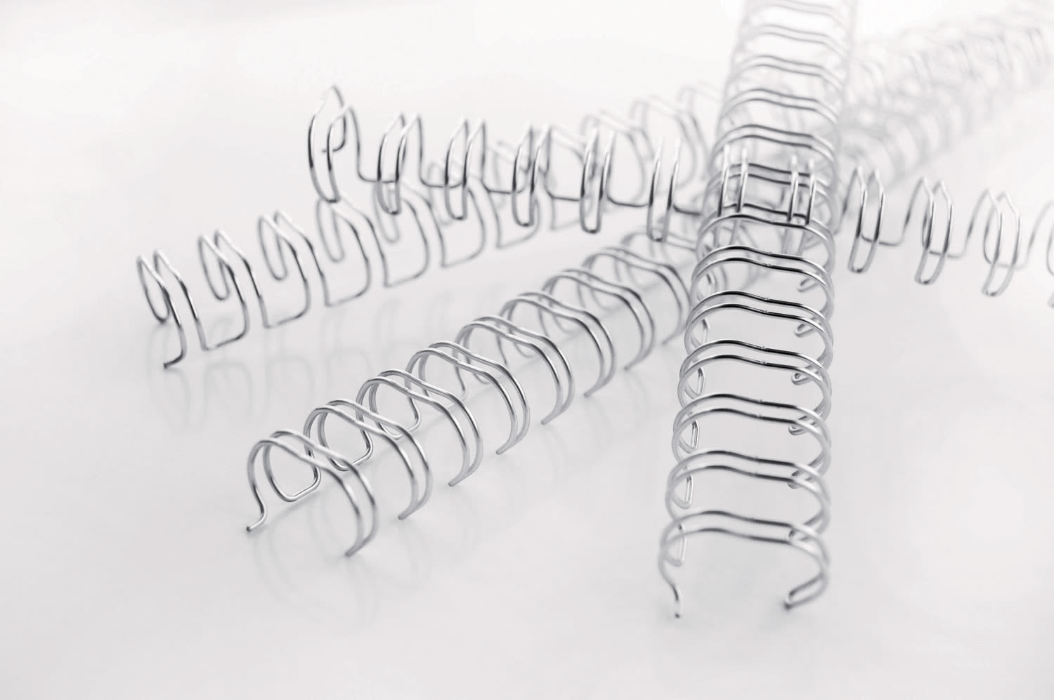 Metallspiral GBC WireBind 3:1 8mm Hvit