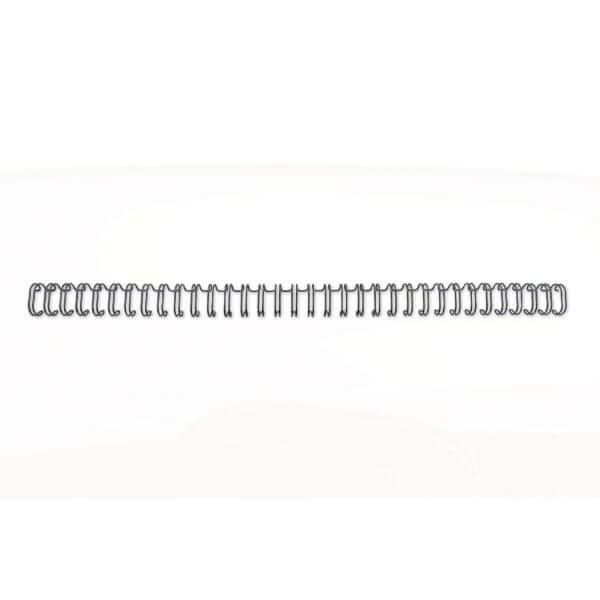 Metallspiral GBC 3:1 NO6 9.5mm A4 Sort