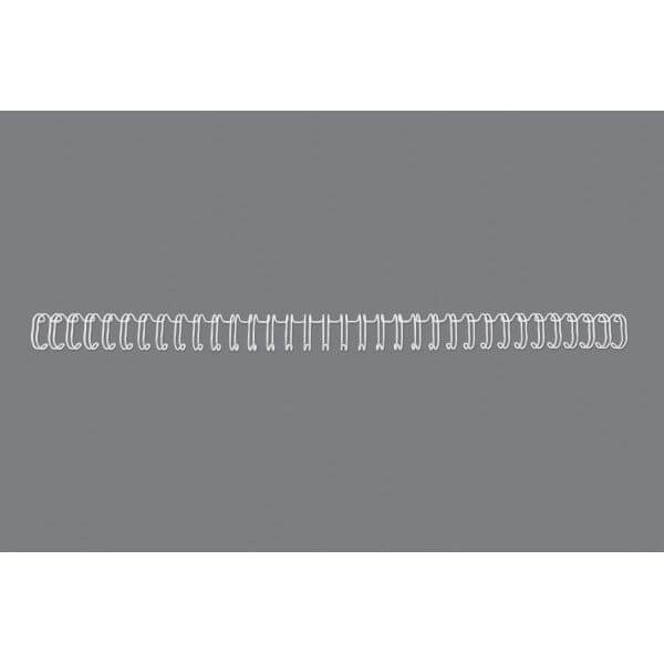 Metallspiral GBC 3:1 NO7 11mm A4 Hvit