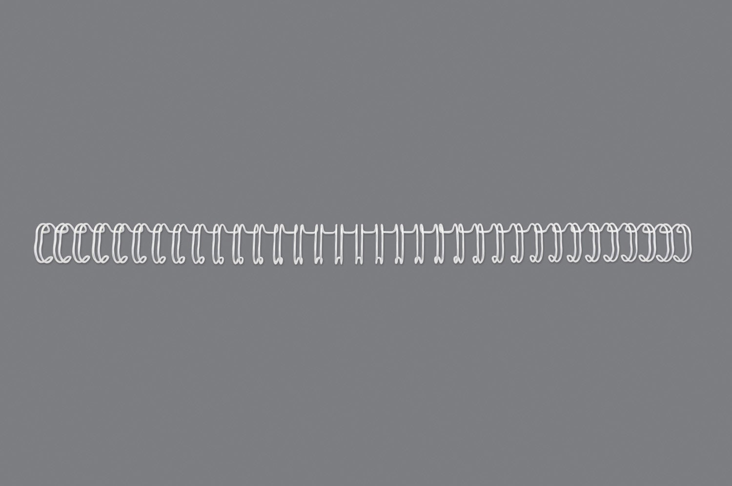 Metallspiral GBC 3:1 NO8 12.5mm A4 Hvit