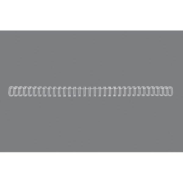 Metallspiral GBC 2:1 NO10 16mm A4 Hvit