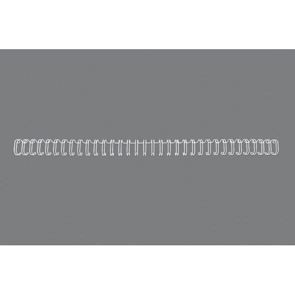 Metallspiral GBC 2:1 NO14 22mm A4 Hvit