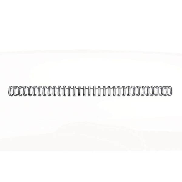 Metallspiral GBC 2:1 NO16 25mm A4 Sort
