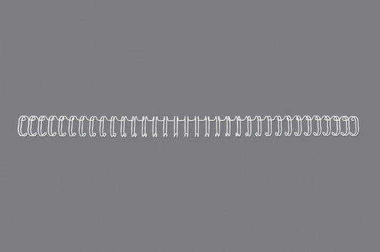 Metallspiral GBC 2:1 NO16 25mm A4 Hvit