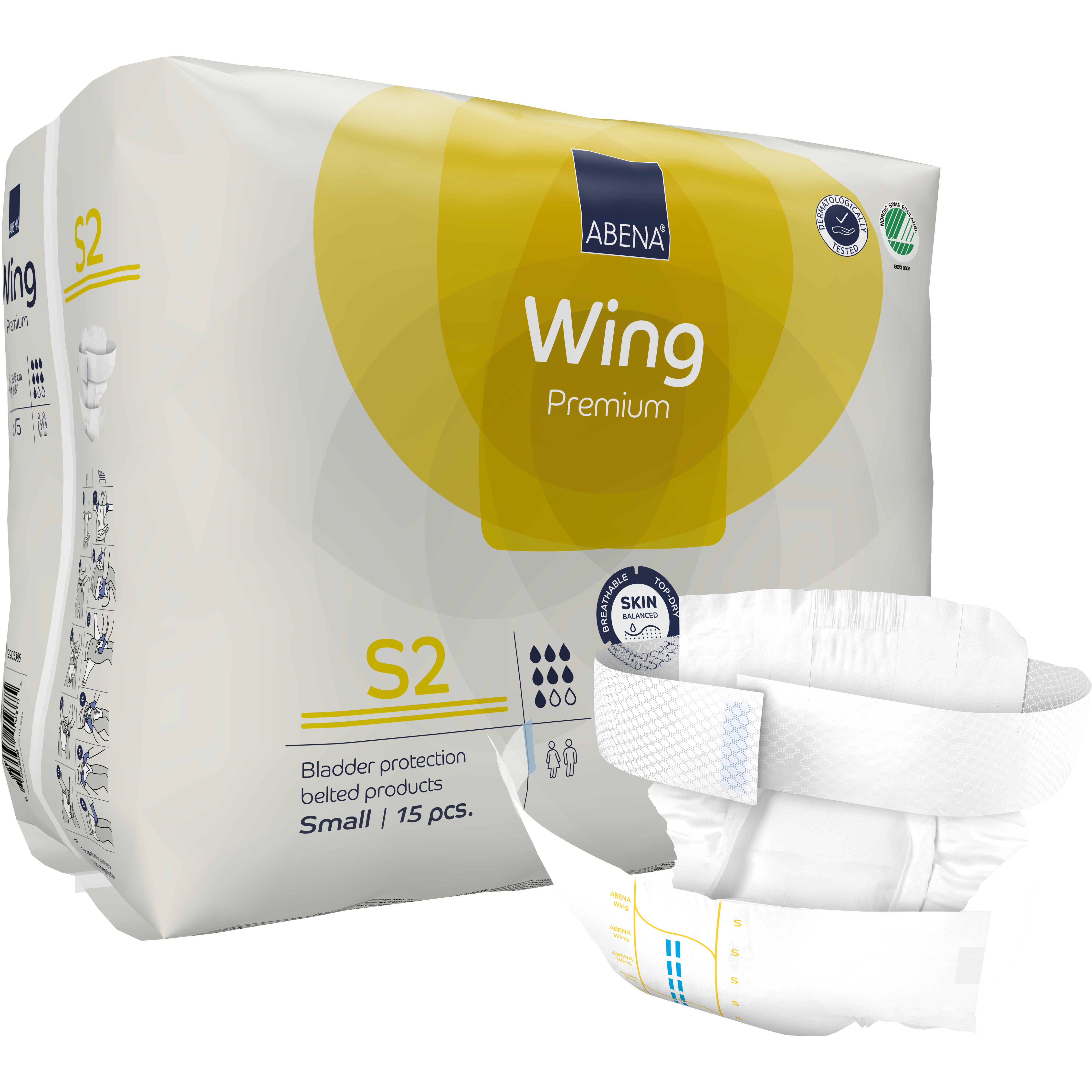 Bleie belte Abena Wing Premium S2