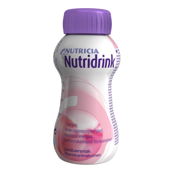 Næring Nutridrink 1,5kcal Jordbær 200ml