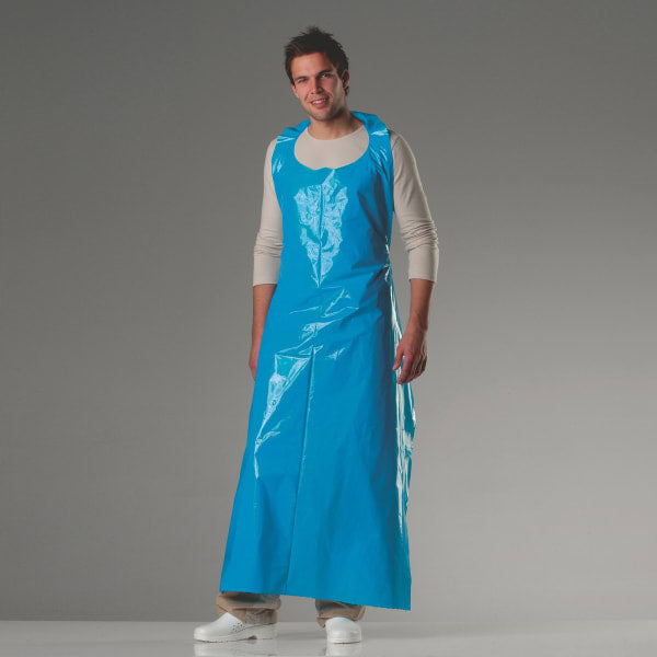 Forkle plast lyseblå 90x160cm 40my