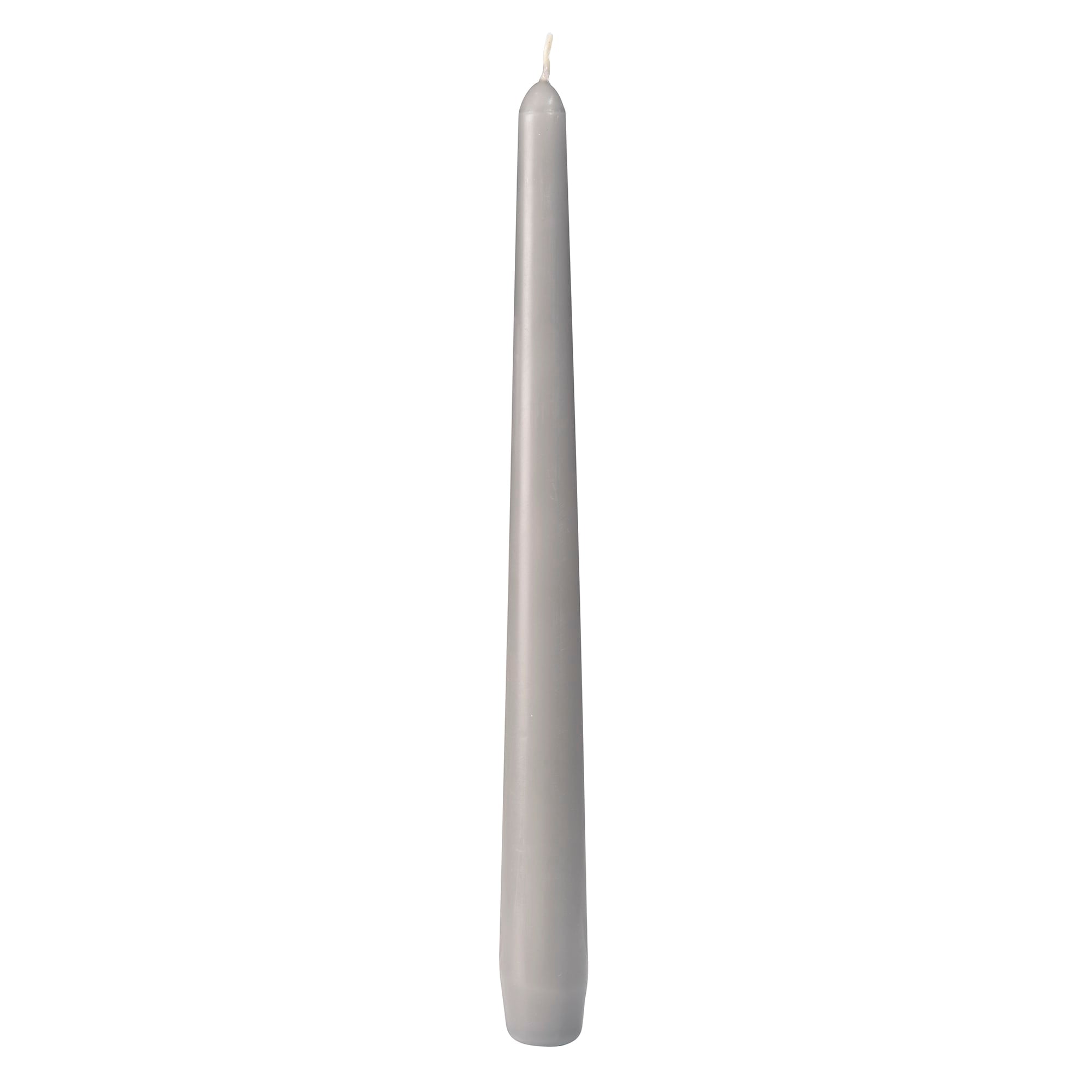 Lys antikk 25cm 50pk granittgrå