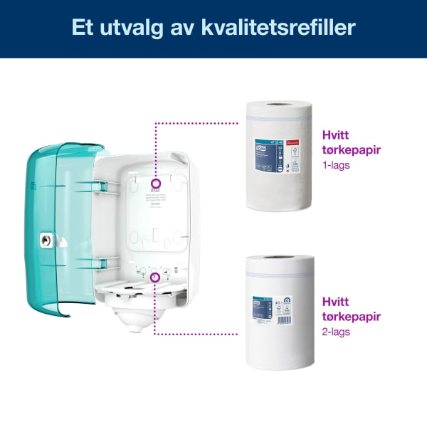 Dispenser Tork Reflex Mini M3 turkis