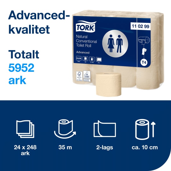 Toa Tork Natur Advanced 35m 2l T4