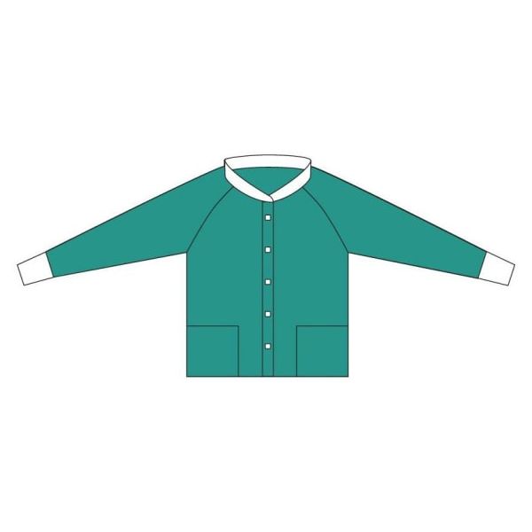 Varmejakke Barrier grønn M