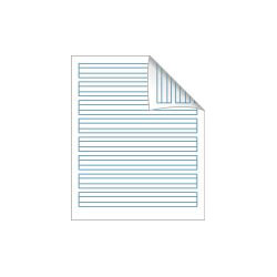 Arbeidsbok 17x21 linjert 5,5+7+5,5mm