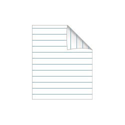 Arbeidsbok 17x21 11 linjer 17mm