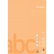 Arbeidsbok A4 linjer 11,5mm