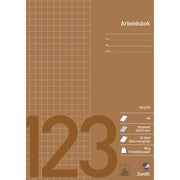 Arbeidsbok A4 rutet 10x10mm