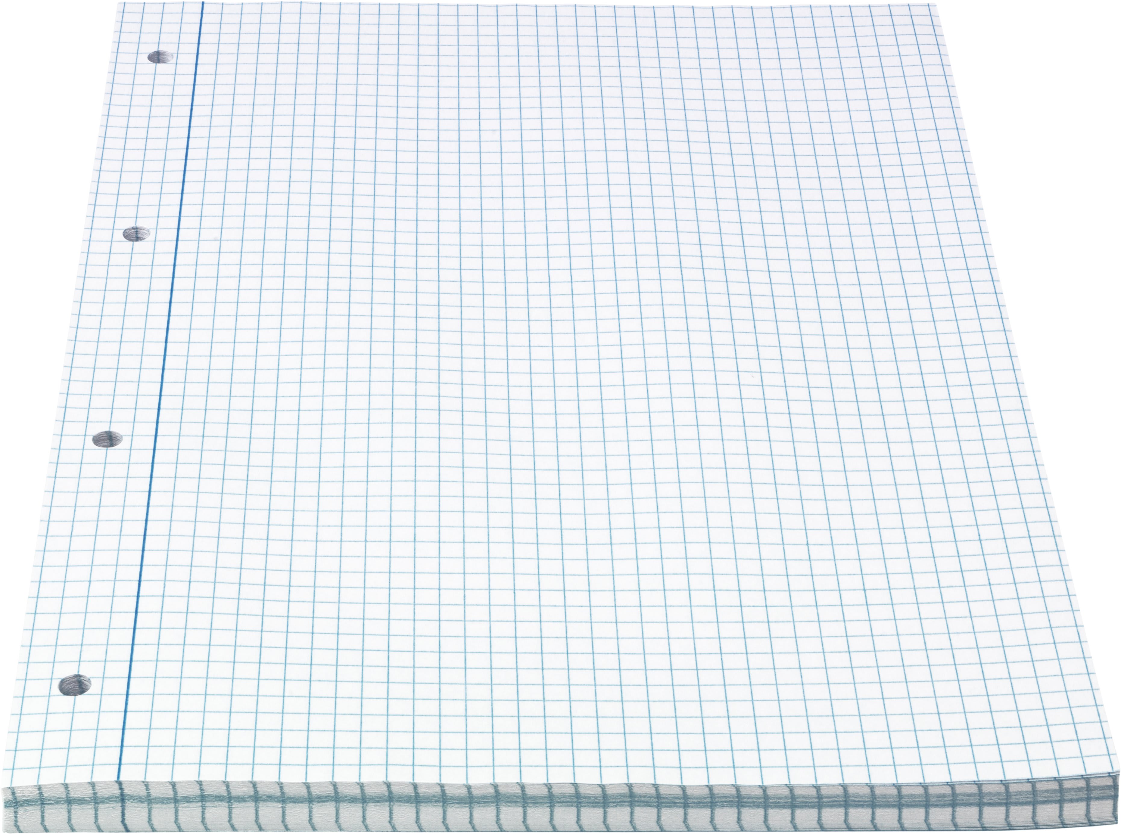 Kladdeblokk A4 rutet 5x5mm sidelimt