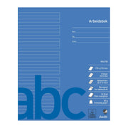 Arbeidsbok 17x21 linjert 6+6+6mm