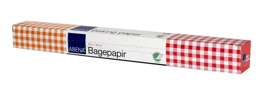 Bakepapir 38cm x 20m, bleket