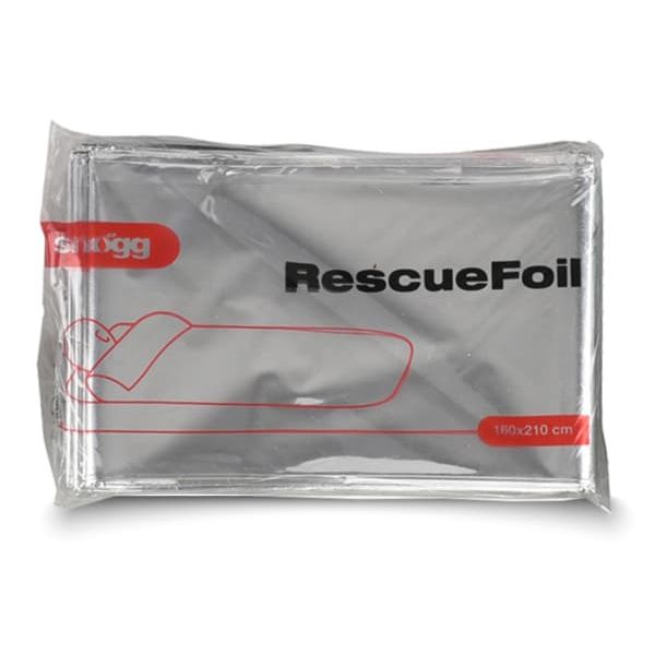 Redningsfolie sølv 160x210cm