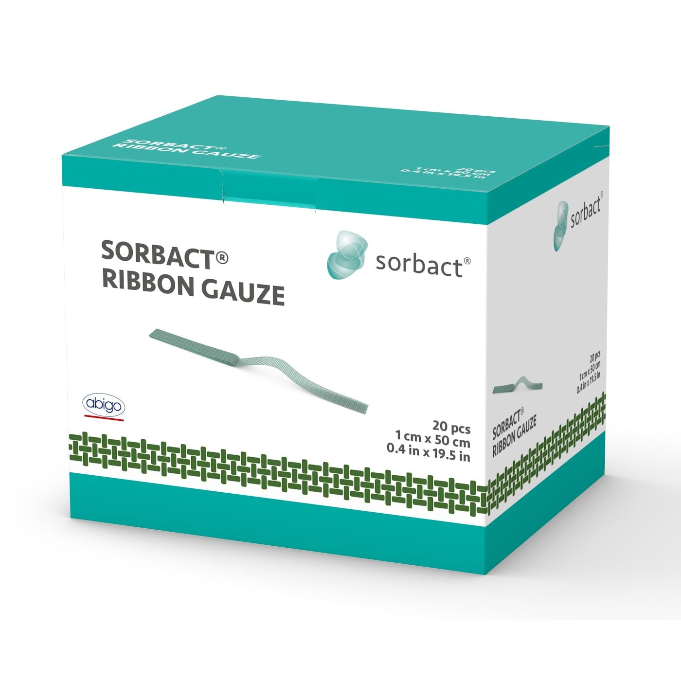 Bandasje Sorbact®Ribbon 1X50 cm