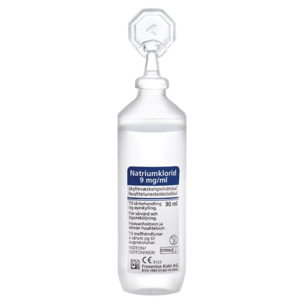 Skyllevæske Microspol Ampulle NaCl 30ml
