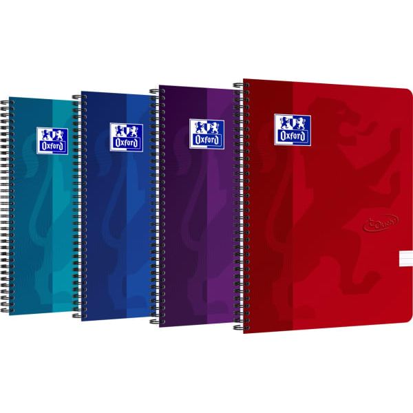 Notatbok Oxford Touch A4 linjer blå
