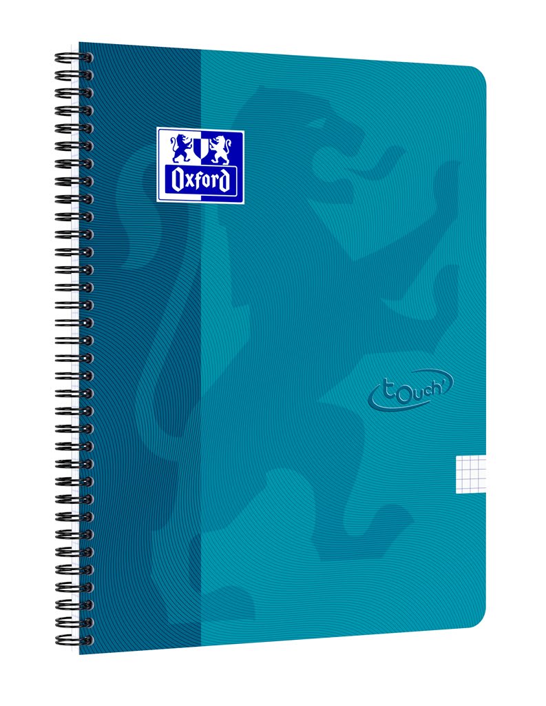 Notatbok Oxford Touch A4 rutet turk
