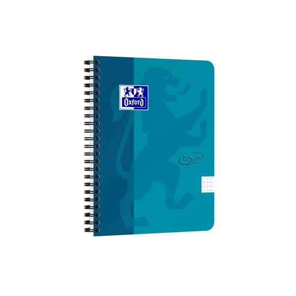 Notatbok Oxford Touch A5 rutet turk