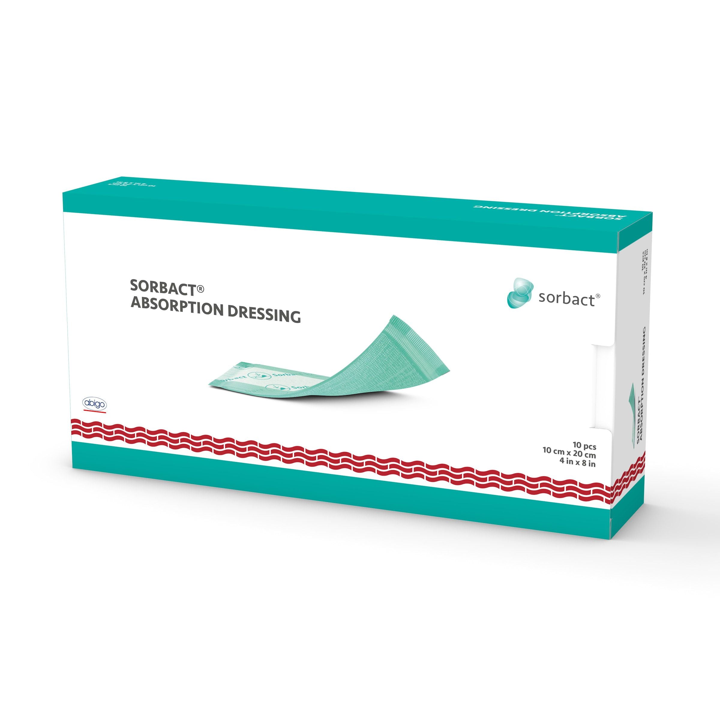 Bandasje Sorbact®Absorption 10x20cm