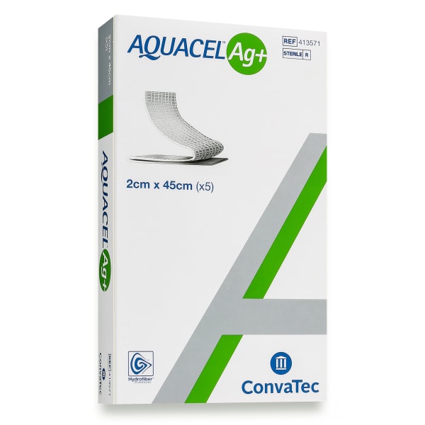 Bandasje Aquacel Ag+ 2X45cm