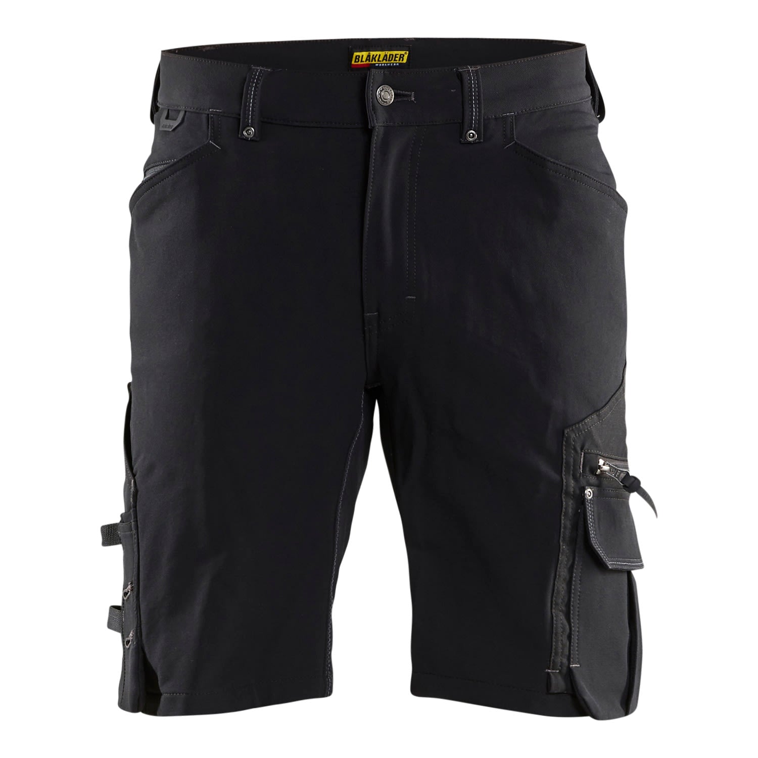 Shorts håndverker 4-stretch svart C58