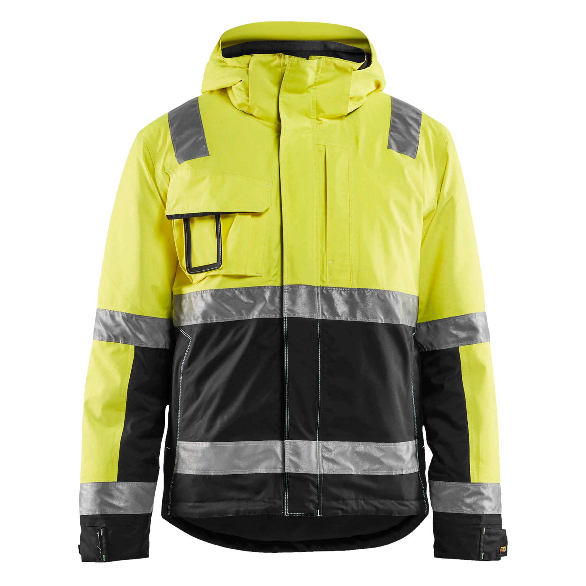 Jakke vinter varsel sort/gul 5XL