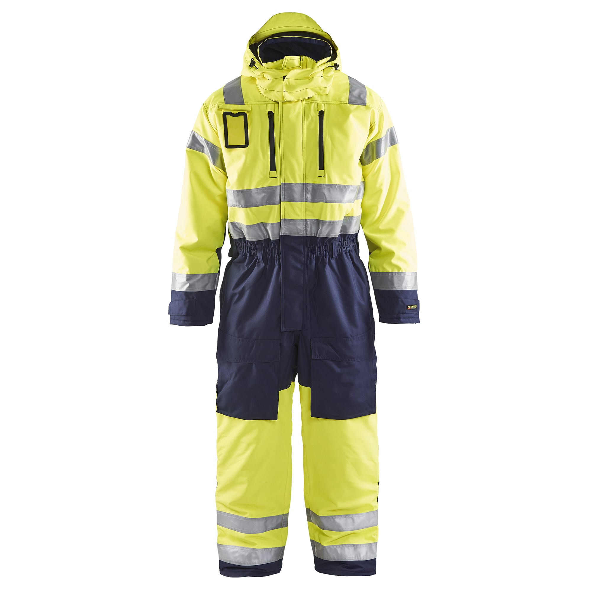 Kjeledress vinter KL.3 m.blå/gul C62