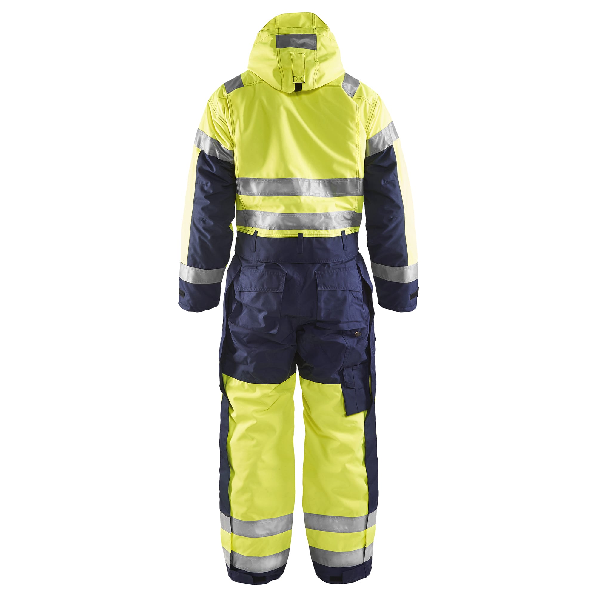 Kjeledress vinter KL.3 m.blå/gul D96