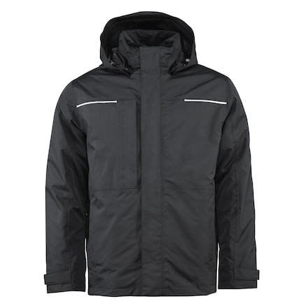 Jakke vinter WS 3-i-1 sort strl. XS