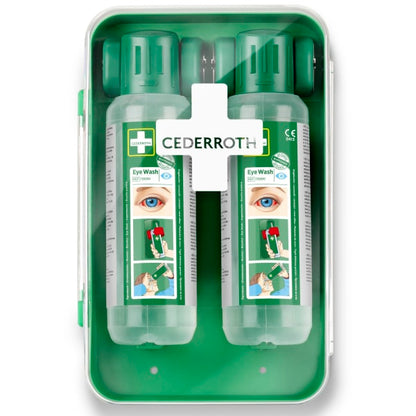 Øyedusjkabinett Cederroth m/2stk øyedusj