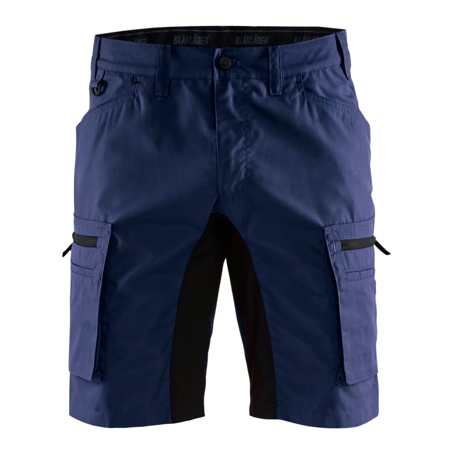 Shorts Service Stretch m.blå/sort C48