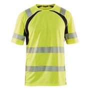 T-shirt varsel Kl.2 sort/gul M