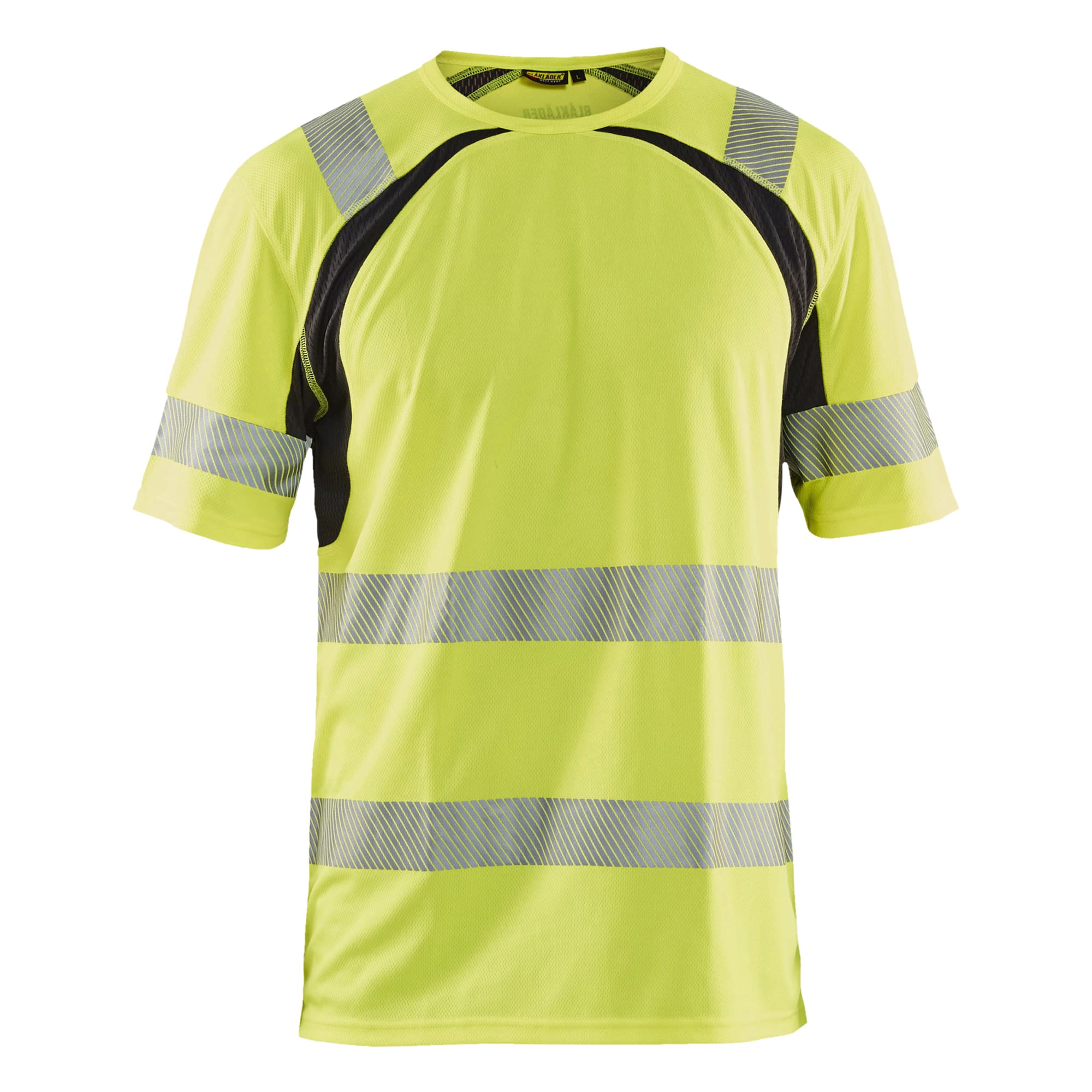T-shirt varsel Kl.2 sort/gul M