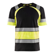 T-shirt varsel Kl.1 sort/gul XL