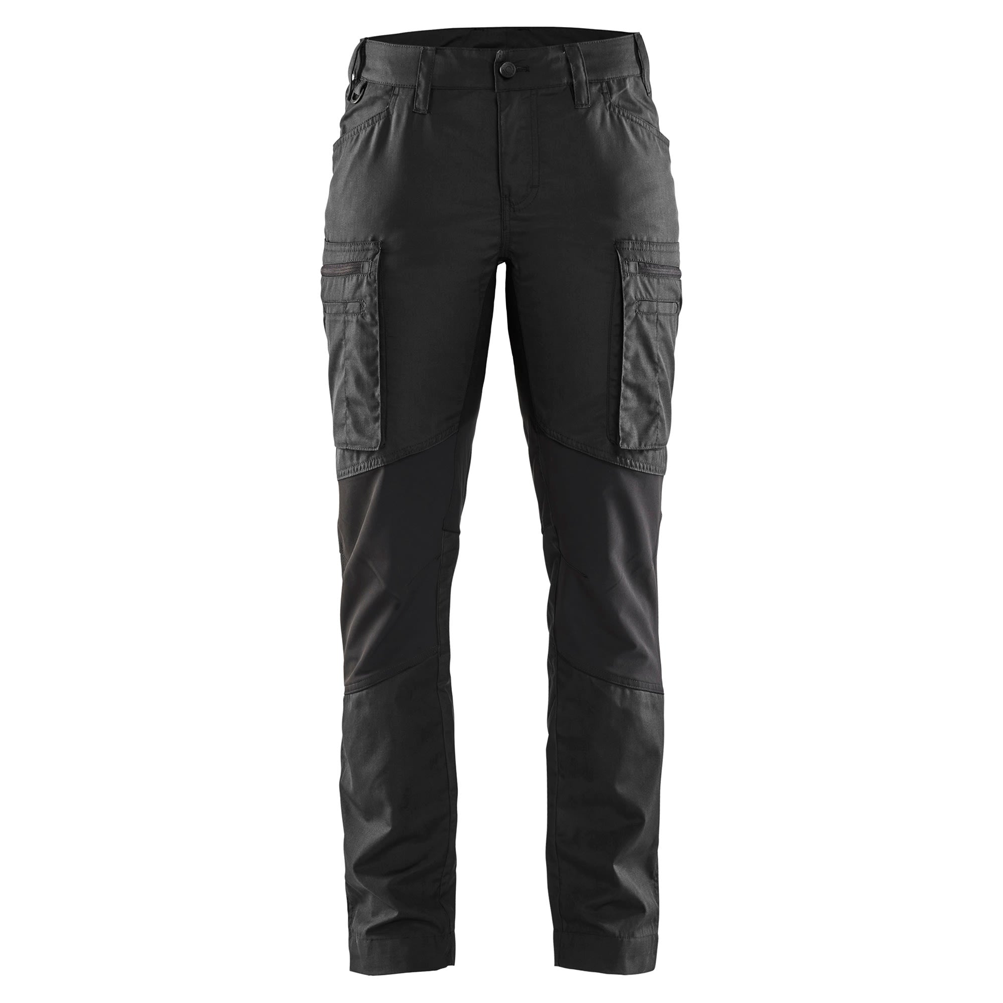 Bukse service stretch dame sort C30