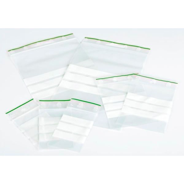 Lynlåspose 150x250mm 50my m/skrivefelt