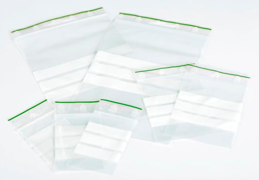 Lynlåspose 60x80mm 50my m/skrivefelt