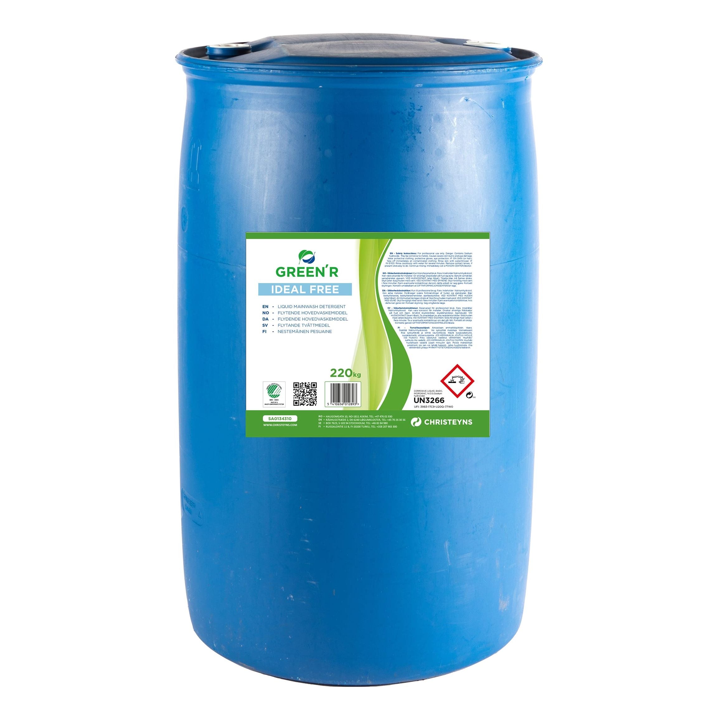 Tøyvask Green'R Ideal Free 220kg