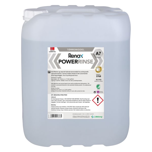 Tørremiddel Renax Power A7 20,5kg