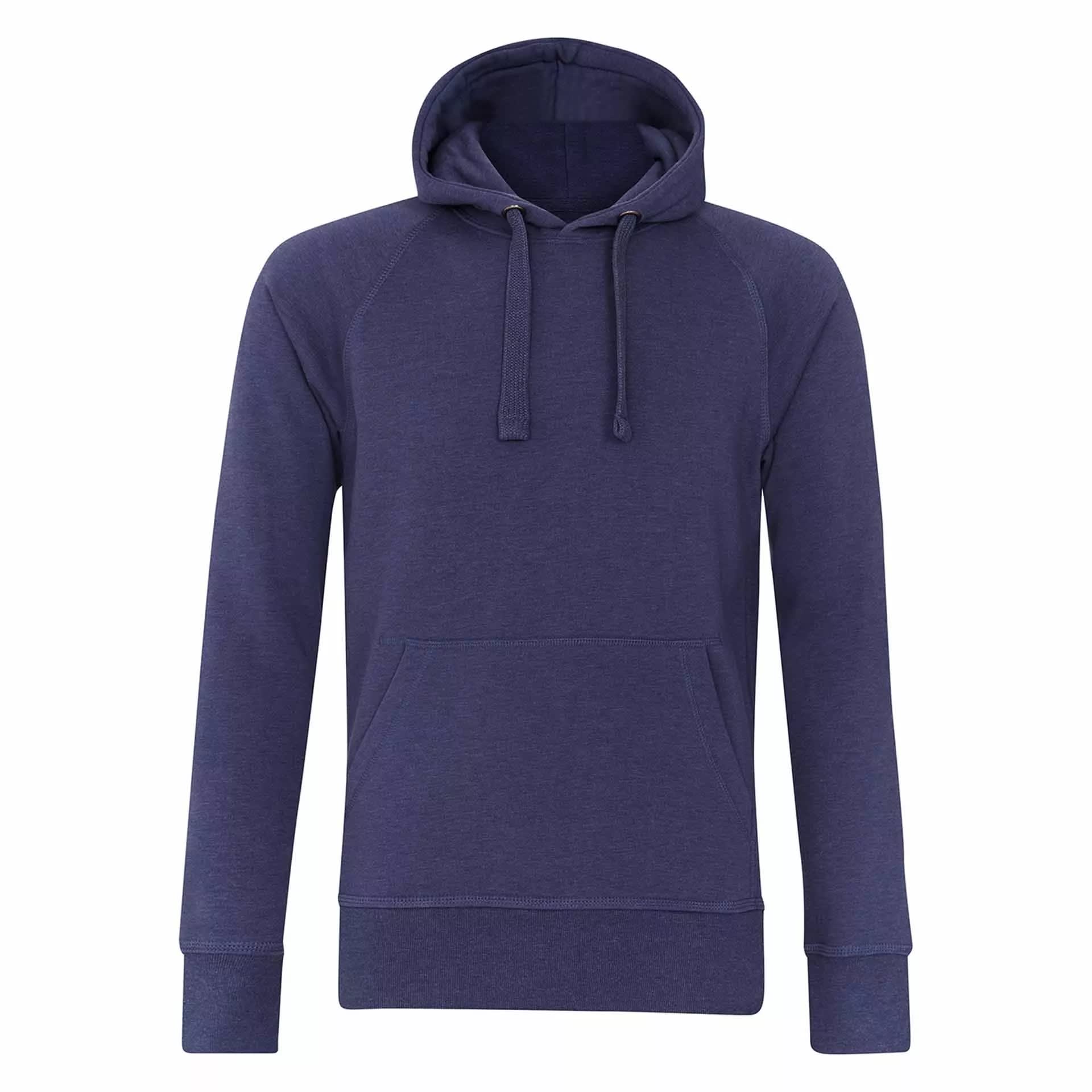 Genser 3065 Original Hood blåmelert S