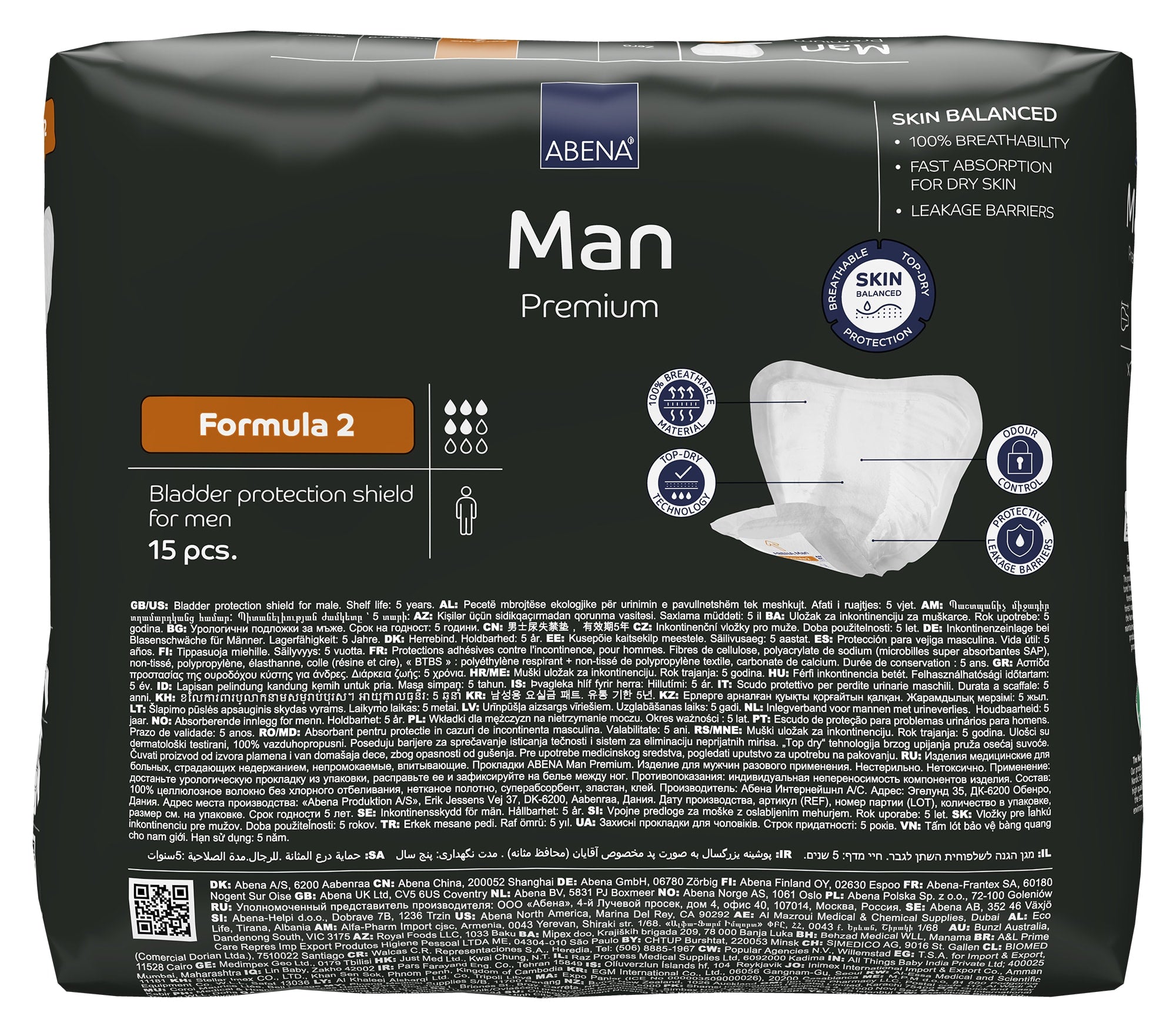 Bleie Abena Man Formula 2, Premium